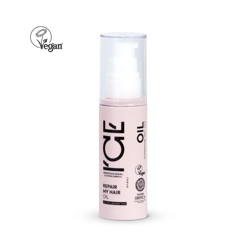 آيس - زيت اصلاح الشعر التالف ICE by NATURA SIBERICA Repair My Hair Oil, 50 ml