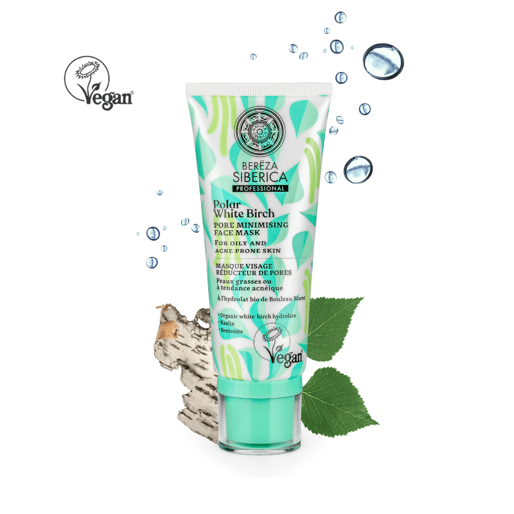 بولار بيرش - ماسك تضييق المسام Polar White Birch - Pore Minimizing Face Mask for Oily & Acne Prone Skin, 100 ml