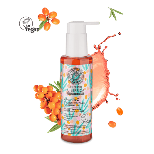 Vitamin C Cleansing Face Foaming Gel غسول فيتامين سي العضوي