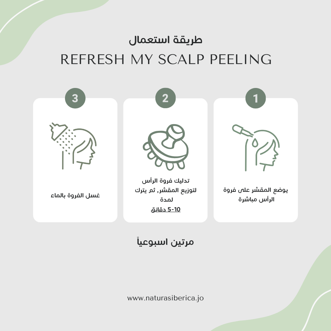 آيس - مقشر انزيمي لفروة الرأس ICE by NATURA SIBERICA, Refresh My Scalp Peeling, 100 ml