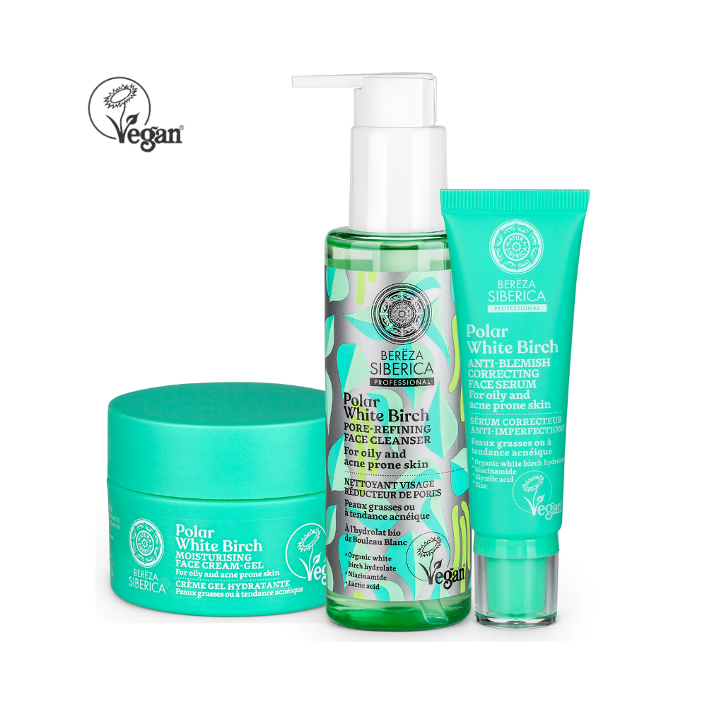 بولار بيرش - روتين علاج آثار حب الشباب Acne Blemishes Treatment Set