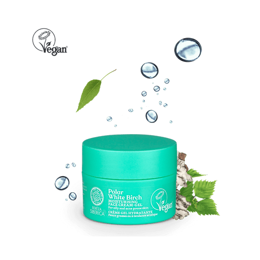 بولار بيرش -  كريم جل مرطب للبشرة الدهنية Polar White Birch - Moisturizing Face Cream-Gel for Oily & Acne Prone Skin, 50 ml