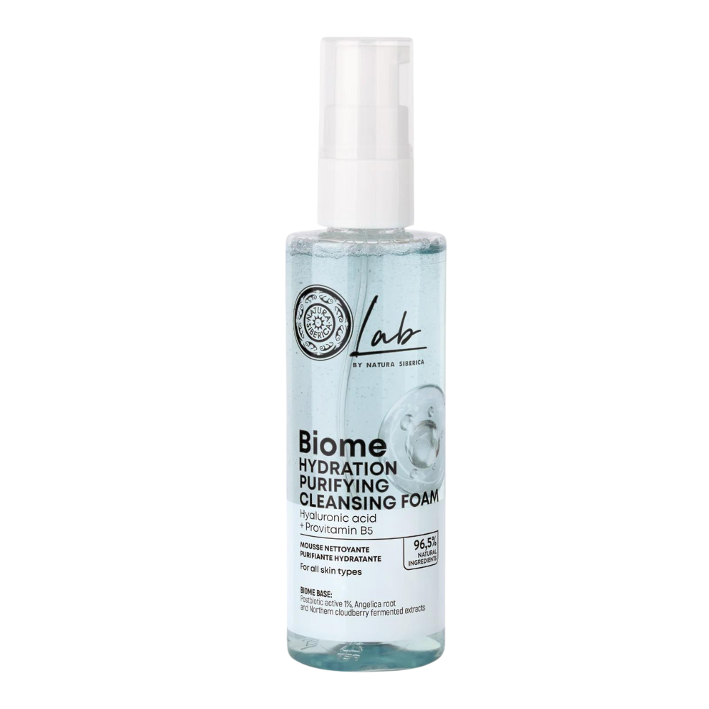 لاب بيوم-  غسول مرطب بالهيالورنيك أسيد Lab Biome - Hydration Purifying Face Cleansing Foam, 200 ml