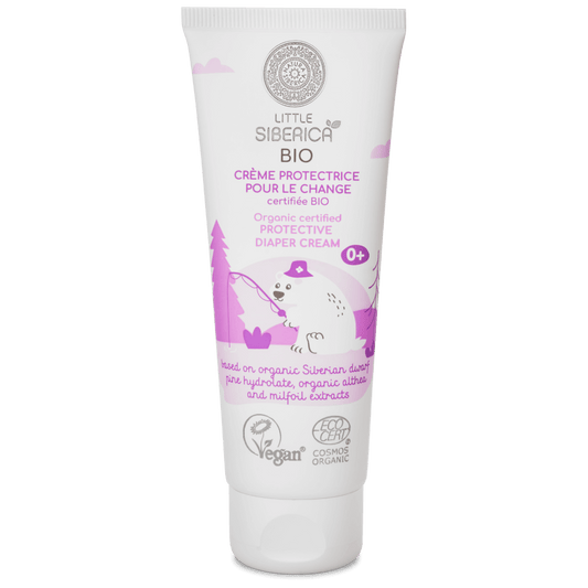 Little Siberica Organic Certified Protective Diaper Cream, 75 ml
