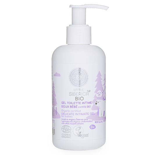 Little Siberica Organic Certified Delicate Intimate Gel for Babies, 250 ml
